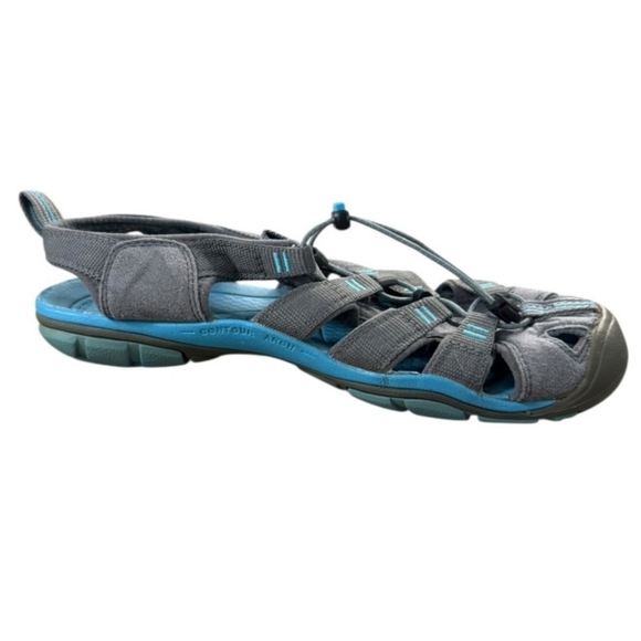 KEEN Clearwater 7.5 38 Wmns CNX Sandals Waterproof Outdoor Hiking All Terrain - Picture 4 of 12
